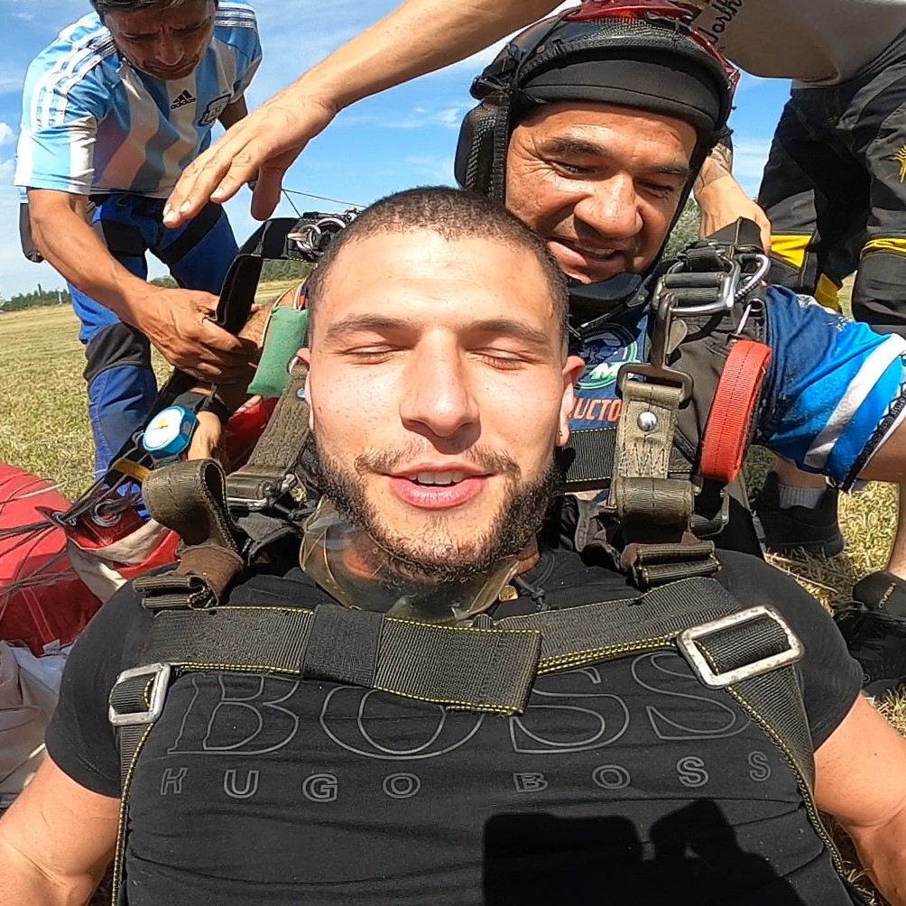 Salto en paracaídas - Atezirraje