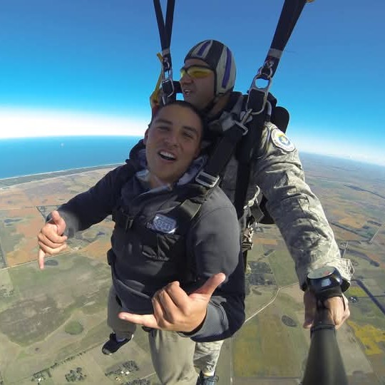 Salto en paracaídas - Canopy