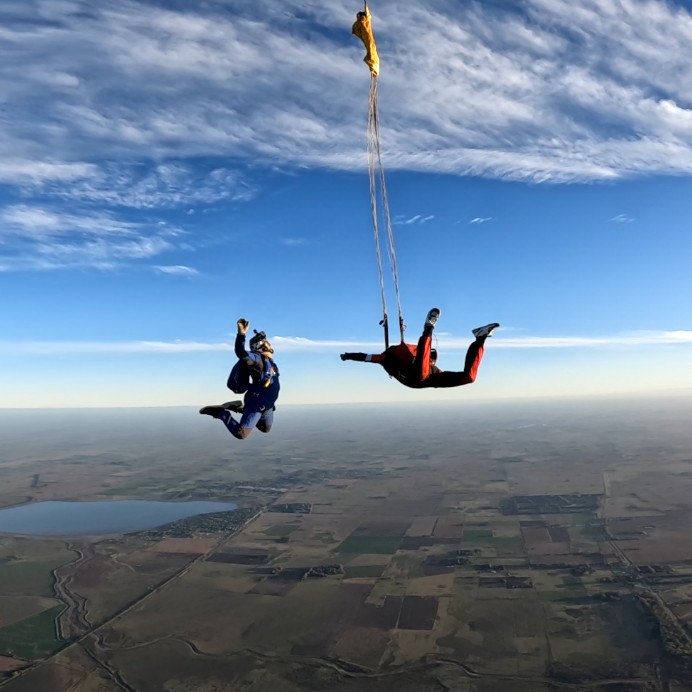 Curso de paracaidismo